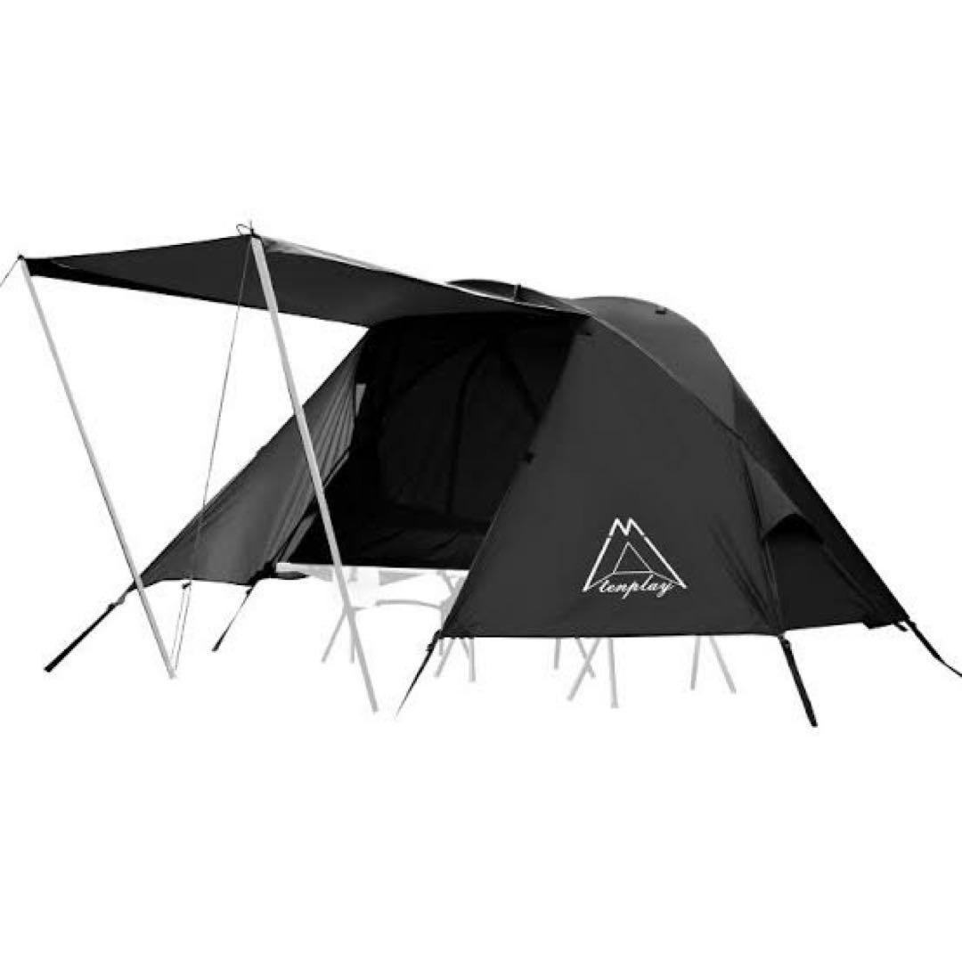 tenplay コットテントブラック