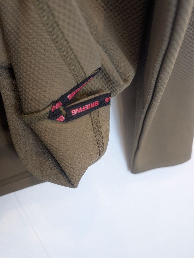 ブリーフィング　ポロシャツ　長袖