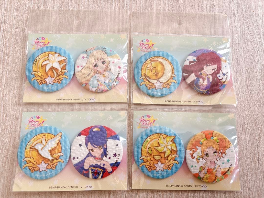アイカツスターズ！ コットン缶バッジ s4