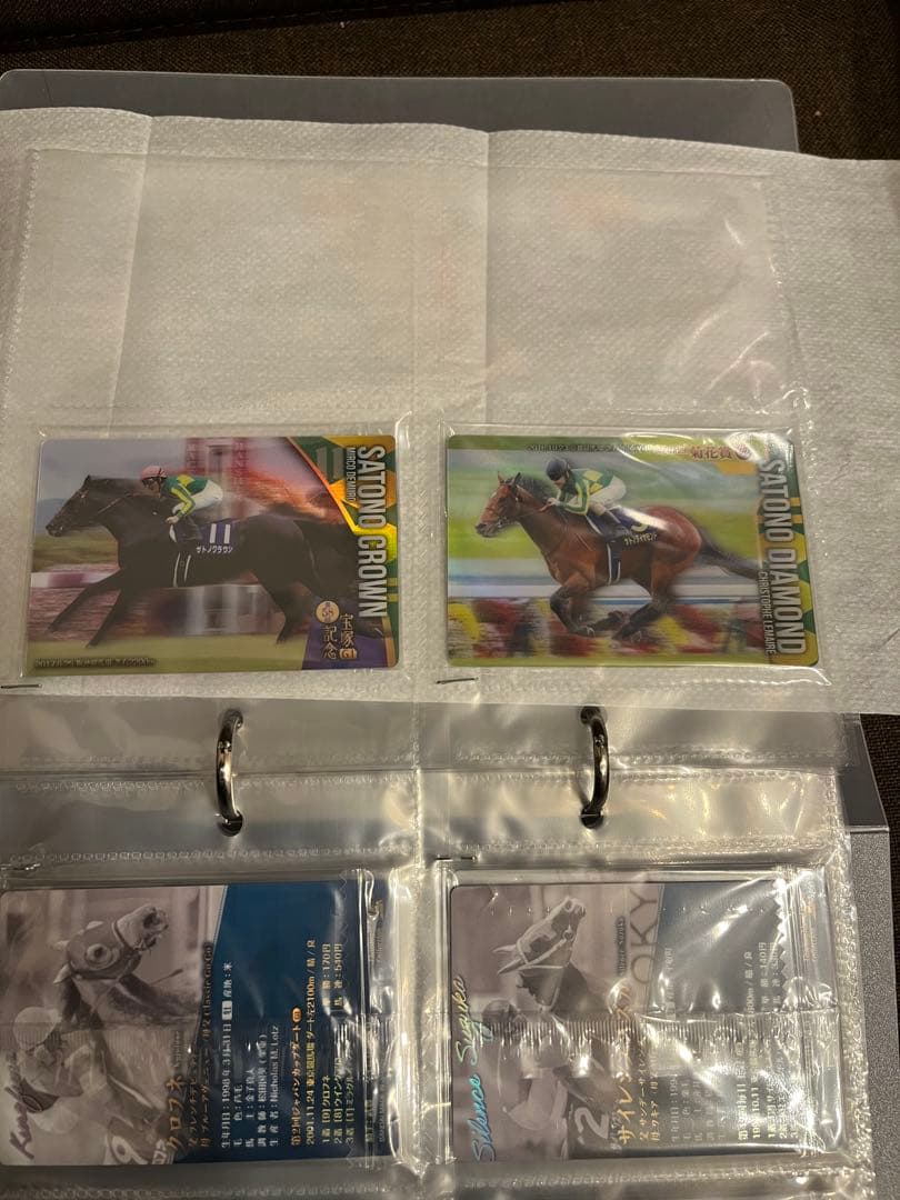 サラブレッドホースコレクション ノーマルカードコンプ。 サイン16/30枚コンプ