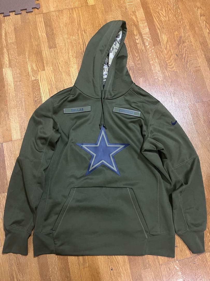 早い者勝ち ダラス カウボーイズ NIKE パーカー NFL 希少