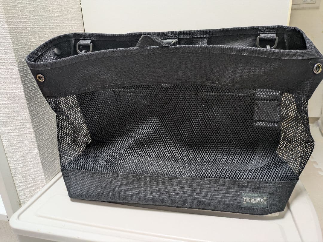 アクセサリー BLUE LUG brompton basket bag (black)