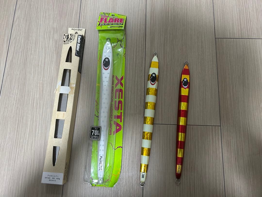 【最終値下げ】ゼスタ フレア ネイチャーボーイズ　鉄ジグ　バラ売り不可