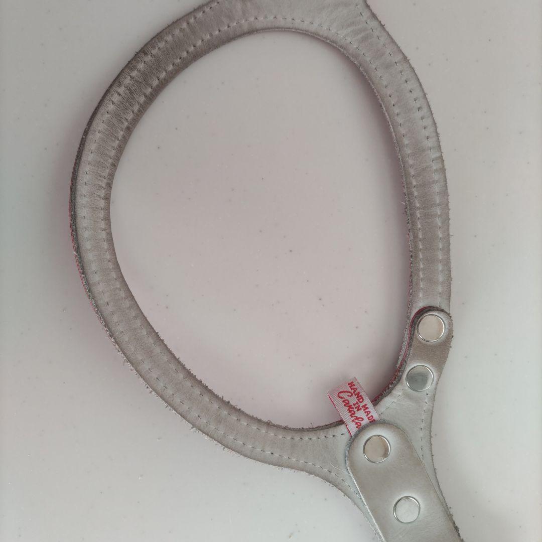 バディ－ベルト ハ－ネスBBベルト ６号エナメルレッド！ スワロフスキー付き