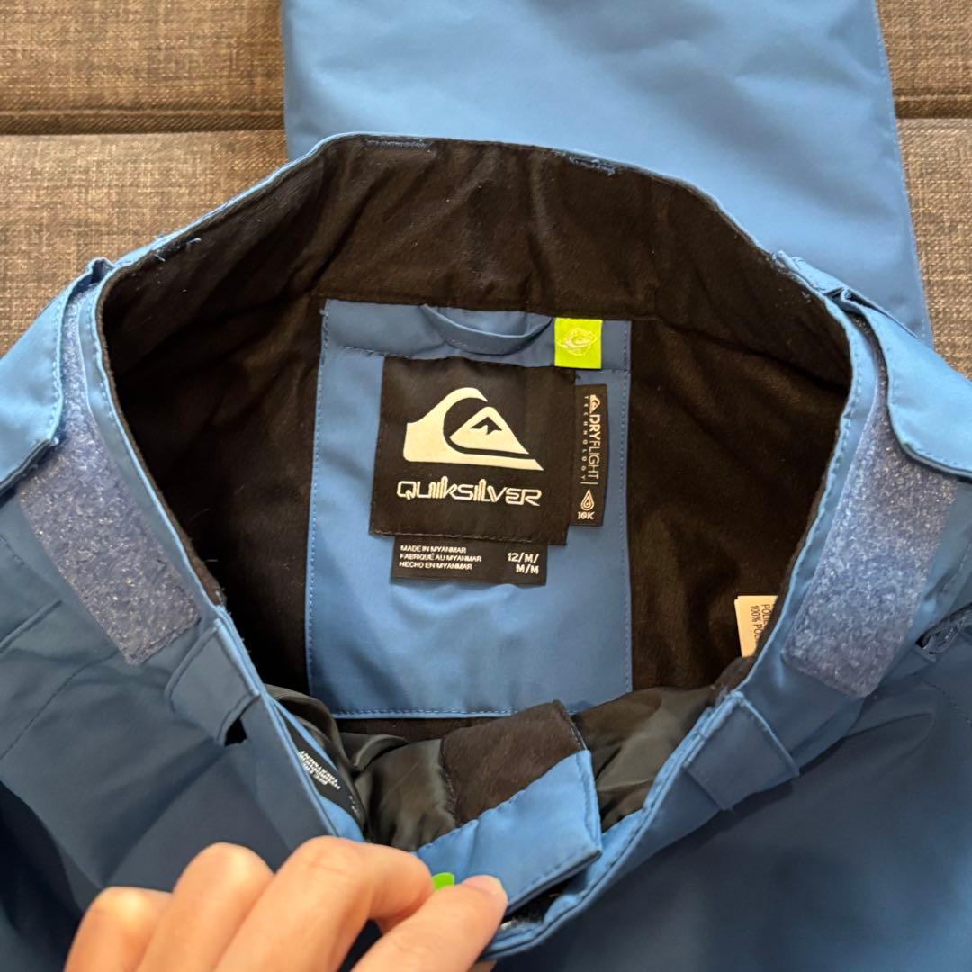 【美品】クィックシルバー　スキーウェア　キッズ　12M