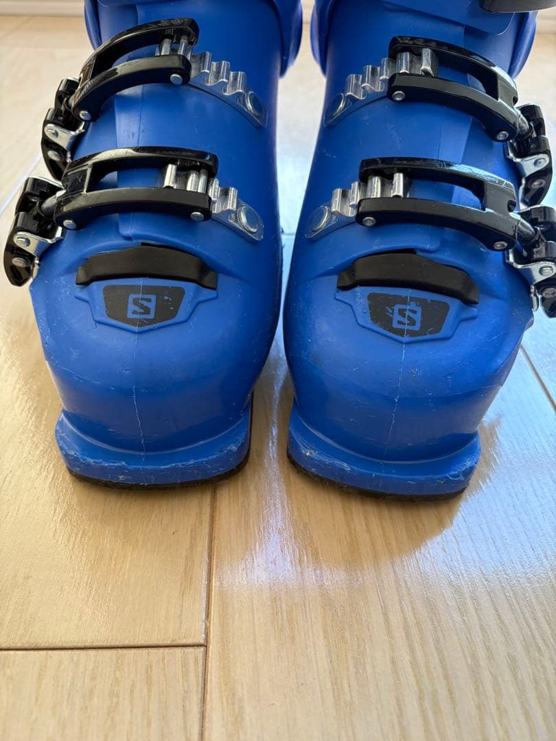 ★一時値下げ★Salomon 子ども用スキーブーツ青24/24.5㌢（285㍉）