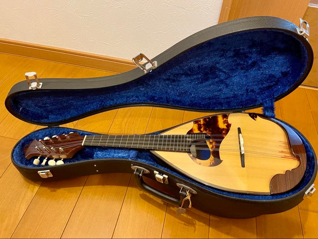 【美品】落合マンドリン　1991年 鍵付きハードケース有り　落合忠男