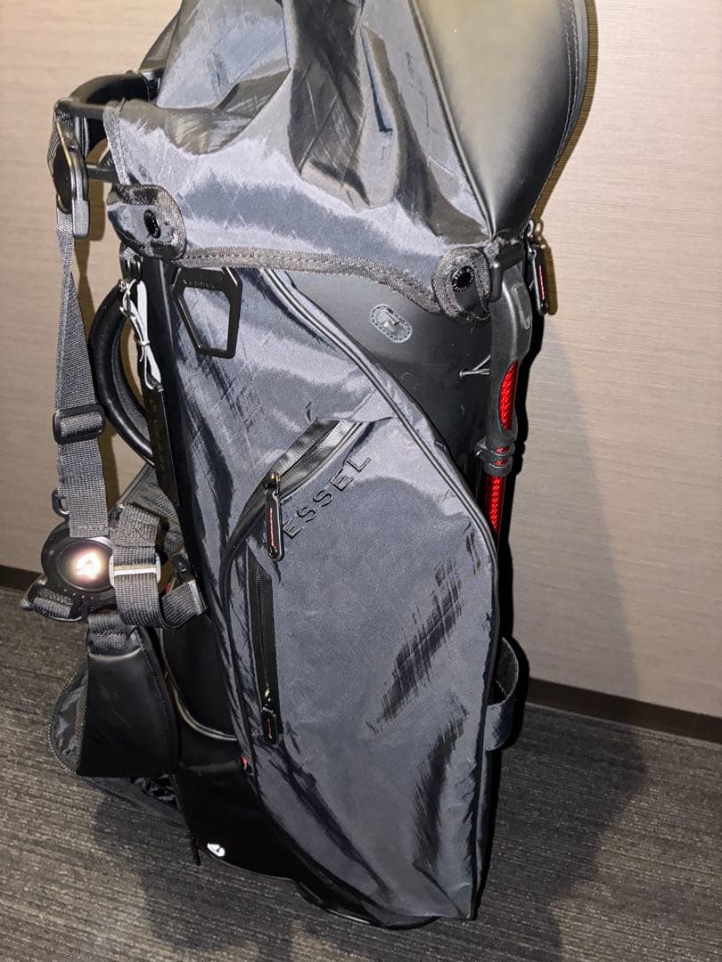 【超美品】VESSEL ベゼル　キャディバッグ