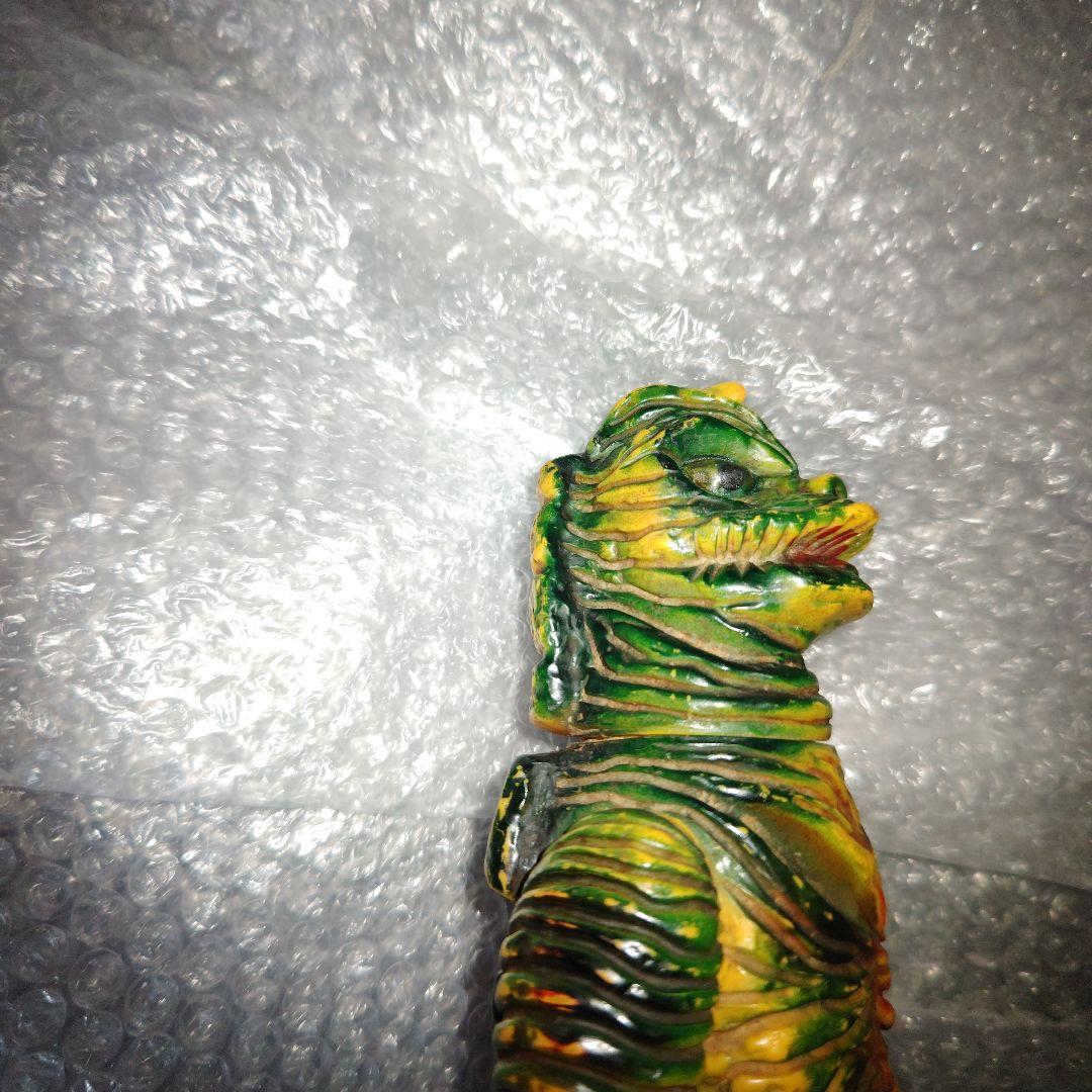 三浦トーイ　しわ怪獣　パチ　ソフビ　ジャンク