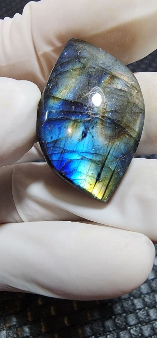 ラブラドライトとスペクトロライトのミックス8個セット