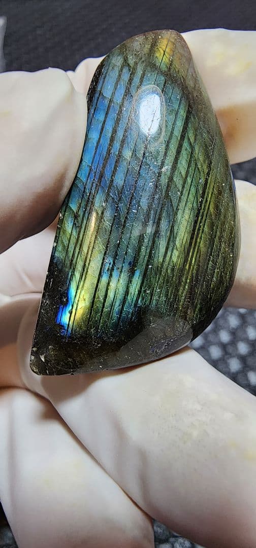 ラブラドライトとスペクトロライトのミックス8個セット