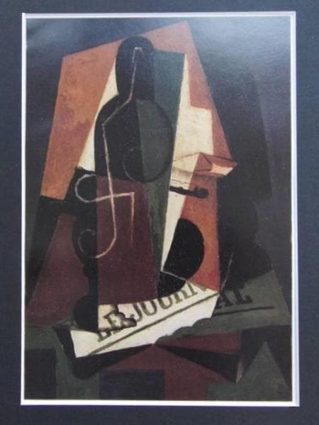 Juan Gris、BOUTEILLE ET VERRE、海外版超希少レゾネ