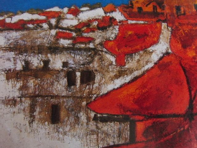 三岸節子、「アルカディアの丘」、厳選、希少画集・額装画、人気作品