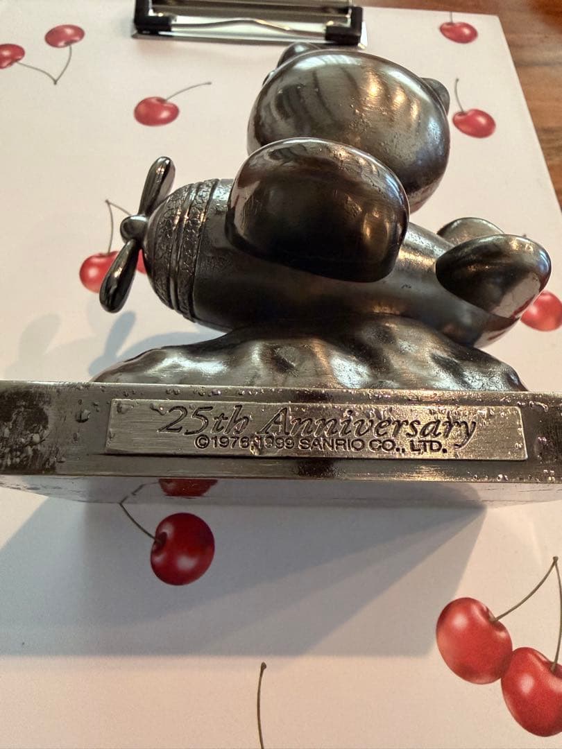 Hello Kitty 飛行機 フィギュア 25周年anniversary