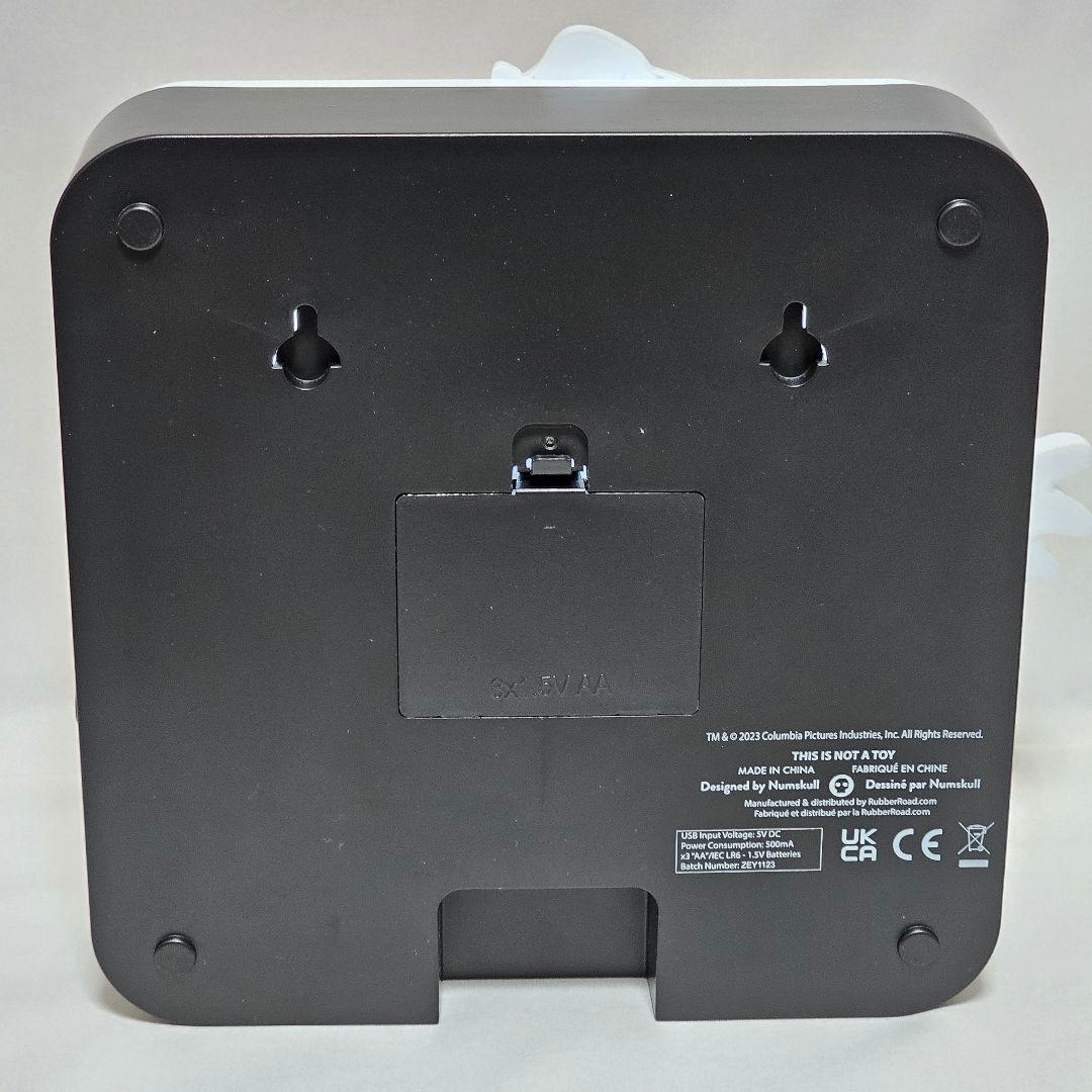 光る！ゴーストバスターズ　3Dロゴ　看板型　LED　ディスクランプ