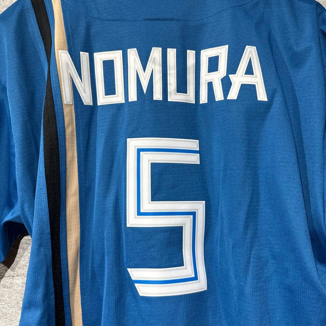 【新品未使用】北海道日本ハムファイターズ　ビジターユニフォーム　背番号5 野村M