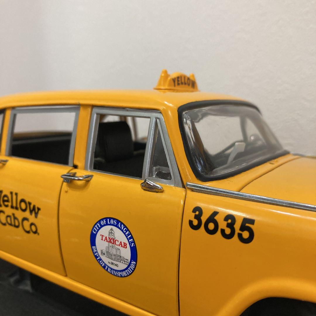 イエローキャブ　yel lowcab タクシー　オブジェ　レトロカー