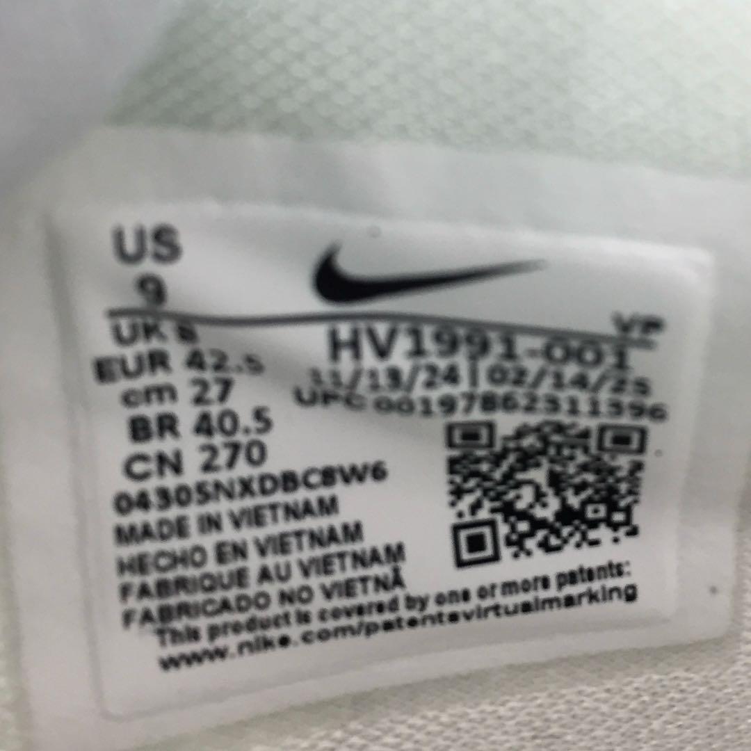 【タグ付未使用】ナイキ KD18 バスケットシューズ ホワイト27cm