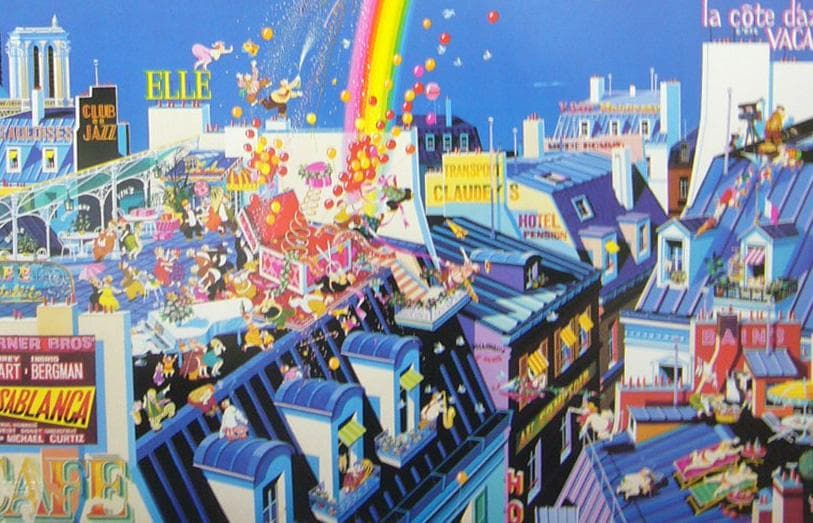 絵画　アートポスター　ヒロ、ヤマガタ