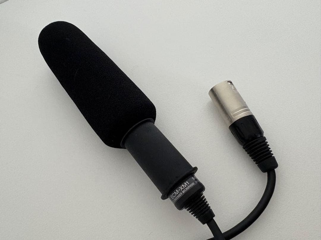 SONY ECM-XM1 カメラ　コンデンサーマイク　ガンマイク