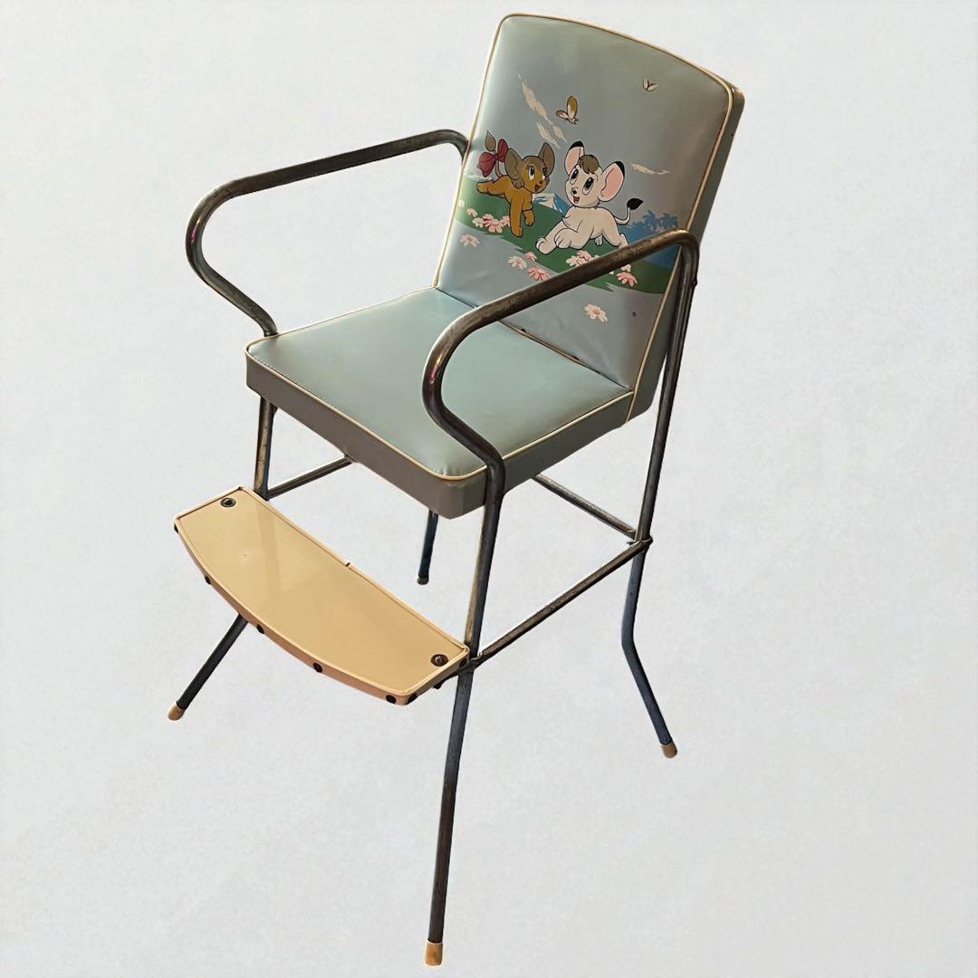 ジャングル大帝の子供用椅子　手塚治虫　入手困難　レア