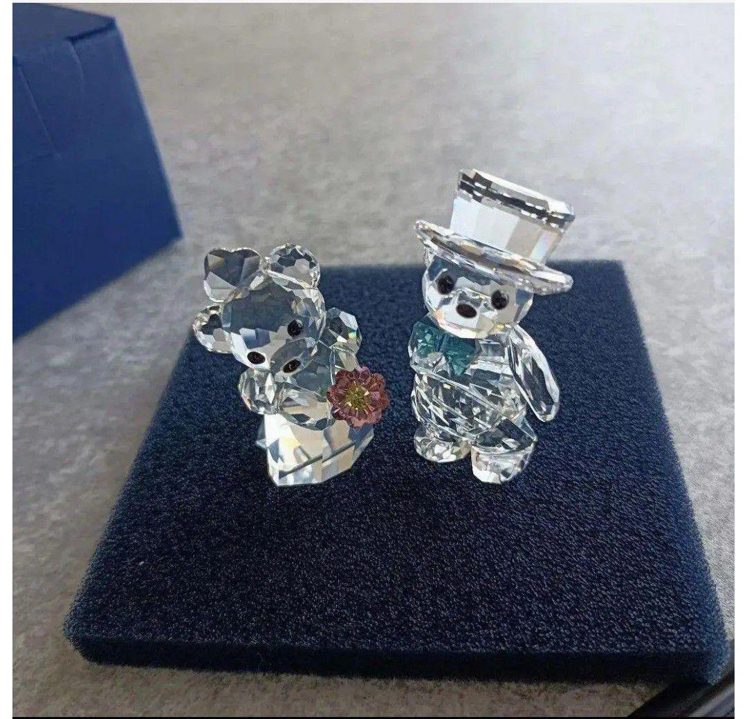 プレゼントに【クリスベア あなたとわたし☘】SWAROVSKI スワロフスキー