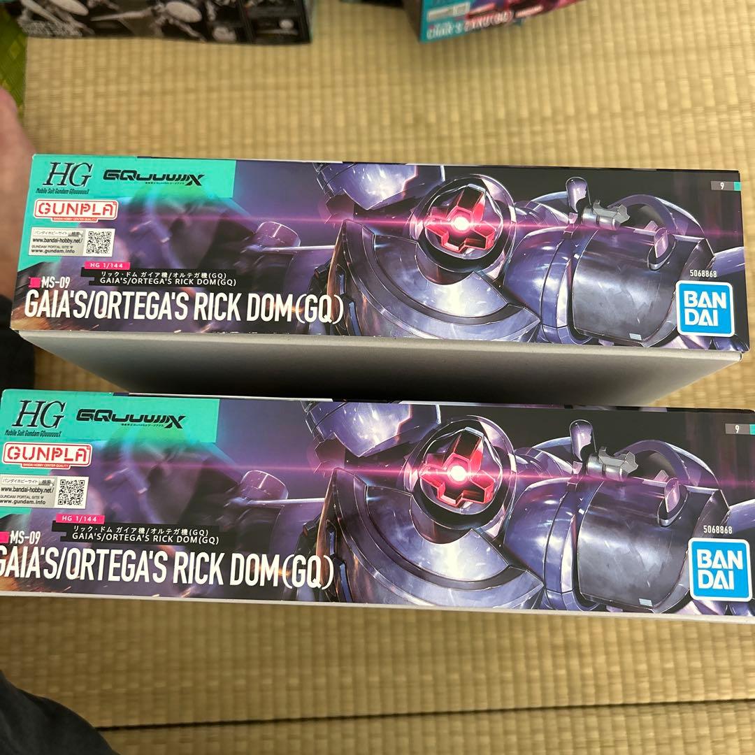 HG CHAR'S ZAKU(GO) & RICK DOM(GO) ✖️2全6機