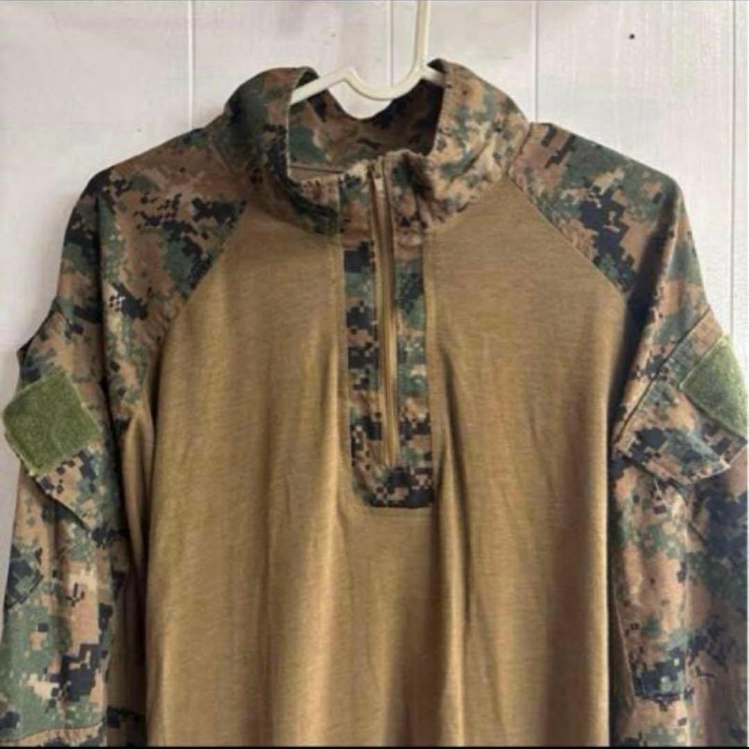美品　米軍　実物　FR COMBAT ENSEMBLE SHIRT ウッドランド
