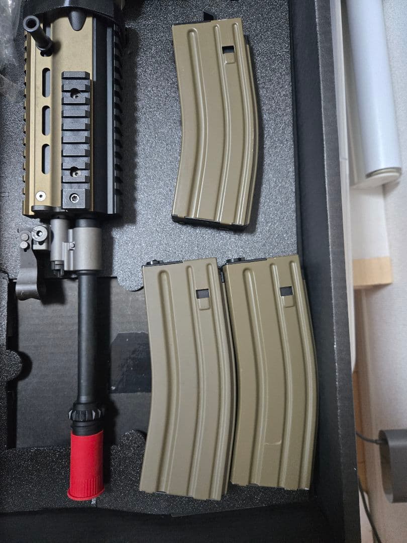 【即サバゲー可】東京マルイ 次世代SCAR-L FDE 豪華カスタム＆予備マグ付