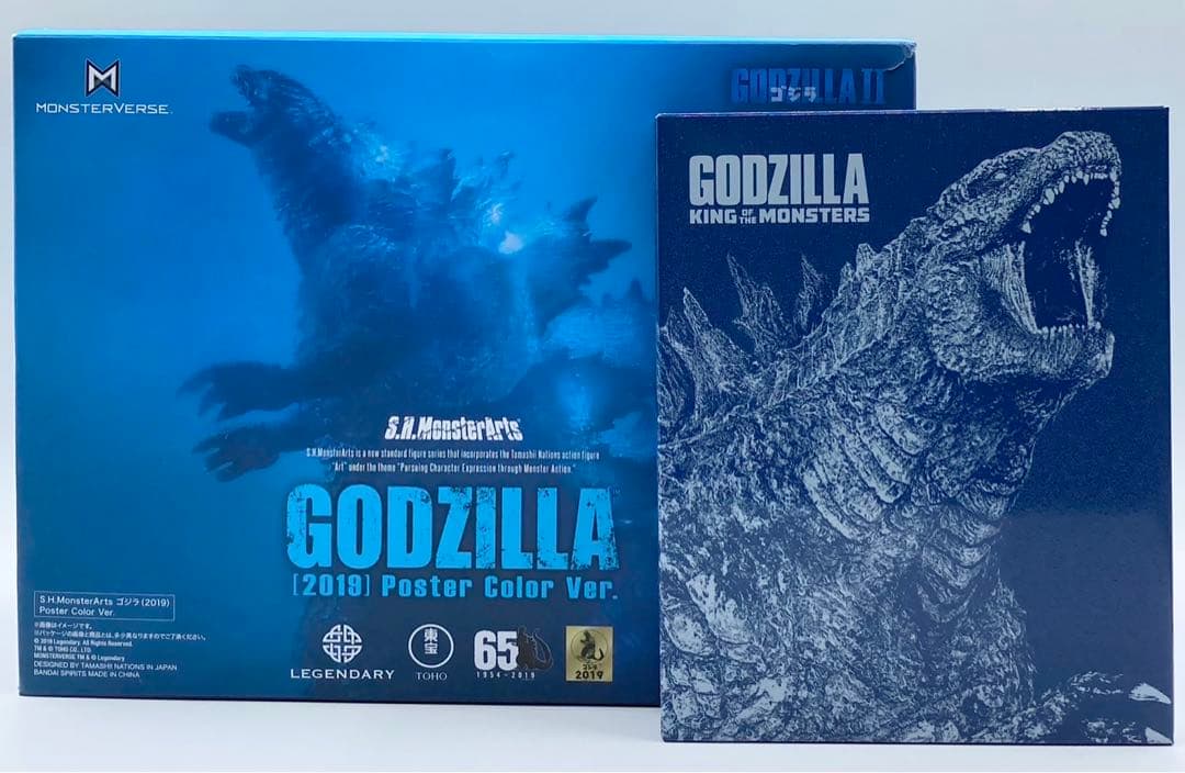 【BD付き】S.H モンスターアーツ ゴジラ 2019 Poster Color