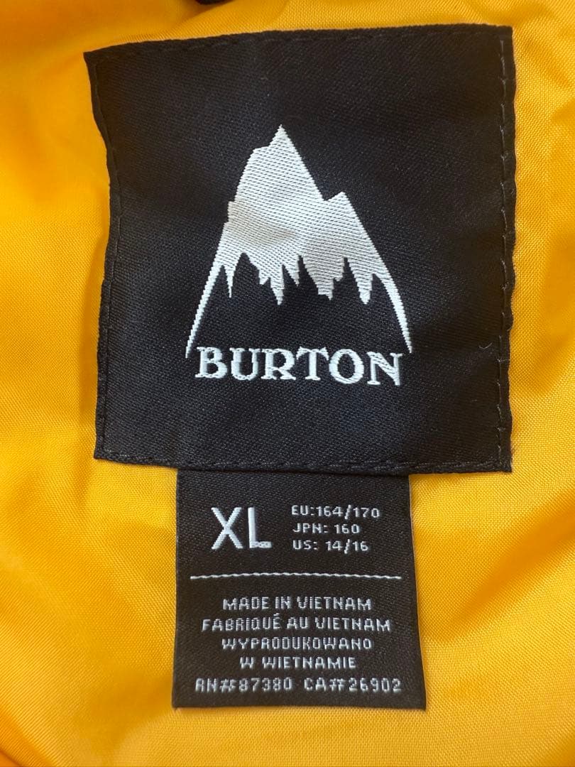 【タグ付き新品未使用】Burton スノーボードウェアセット XL