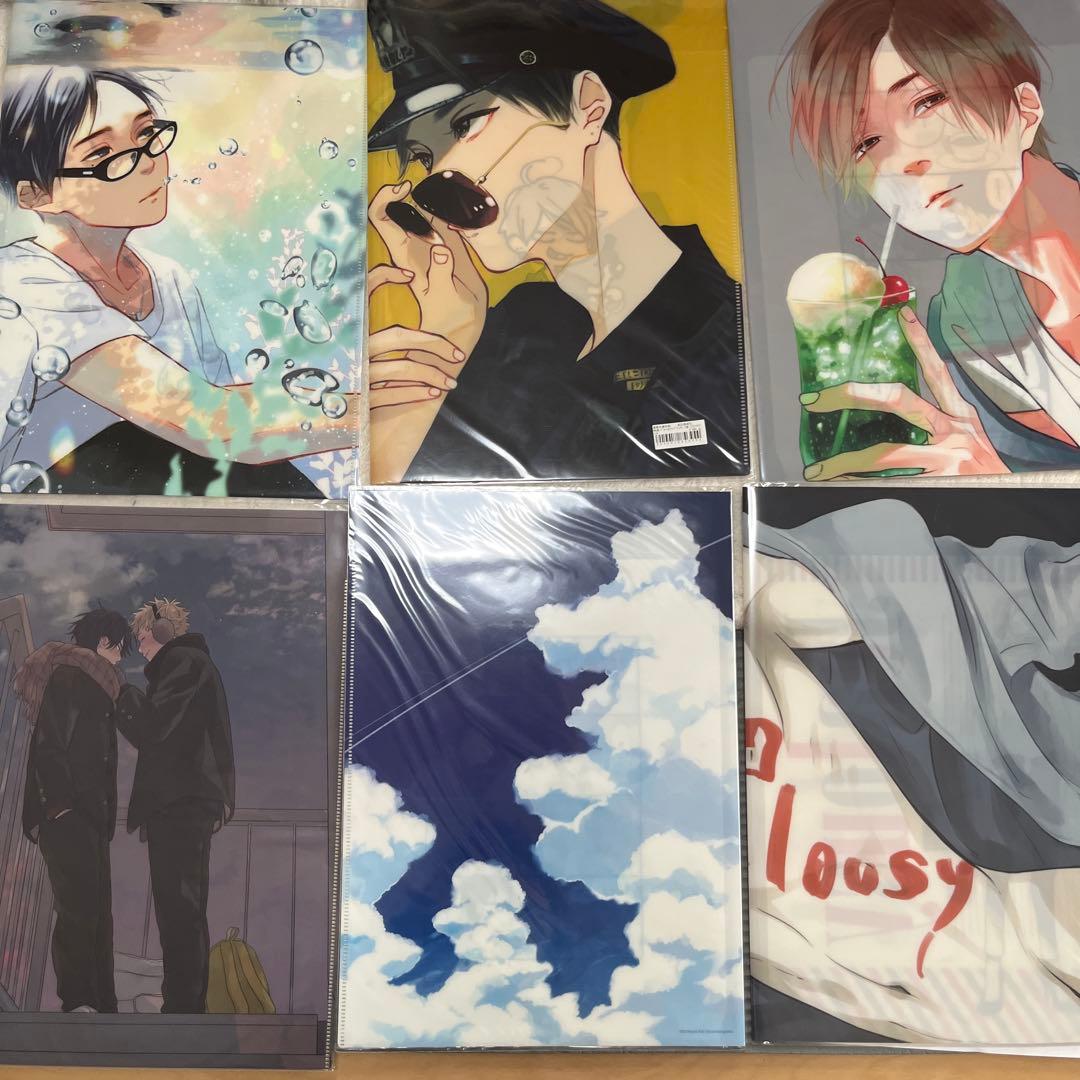 BL クリアファイル　ダブルポケットクリアファイル