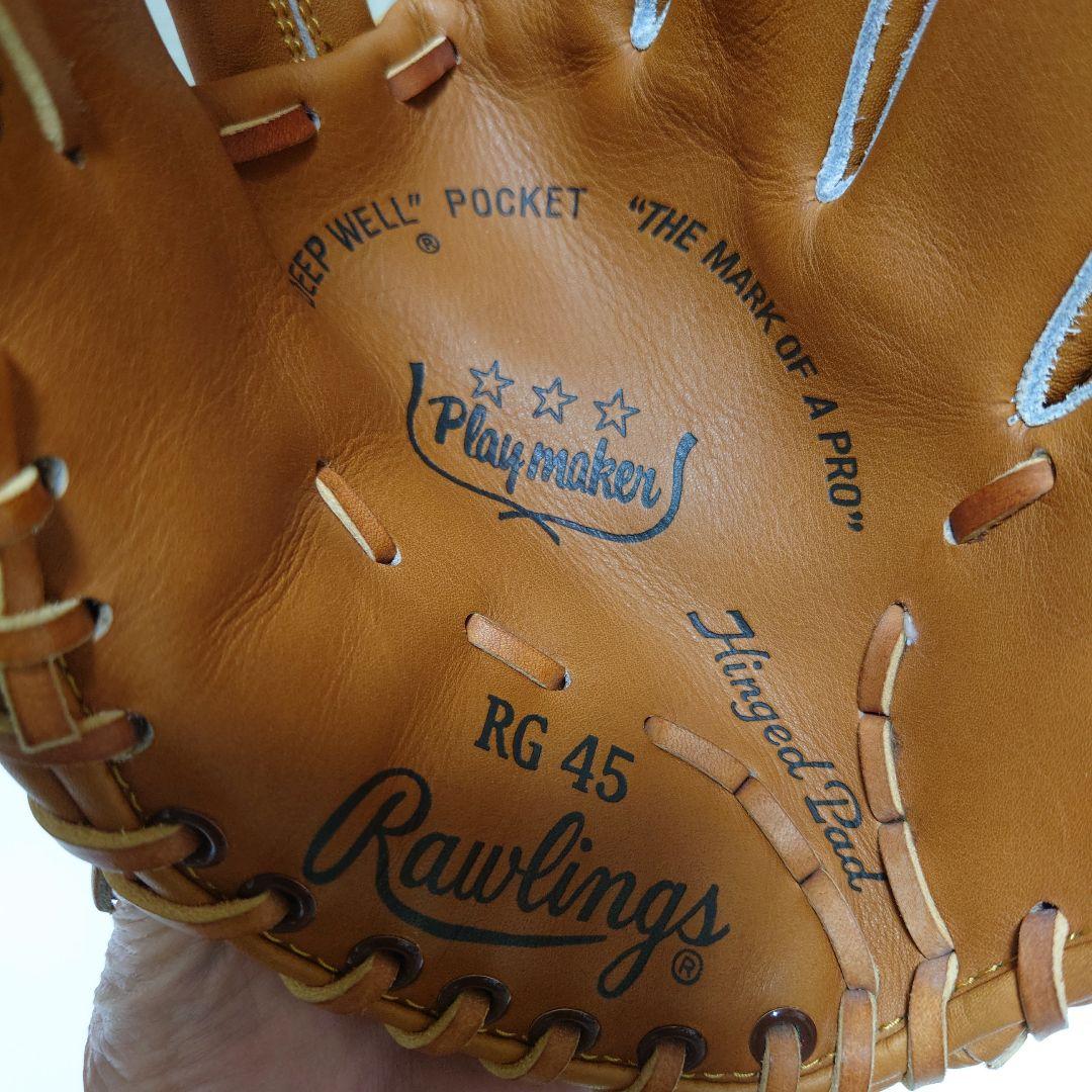 Rawlings アシックスRG45三ツ星 軟式グローブ