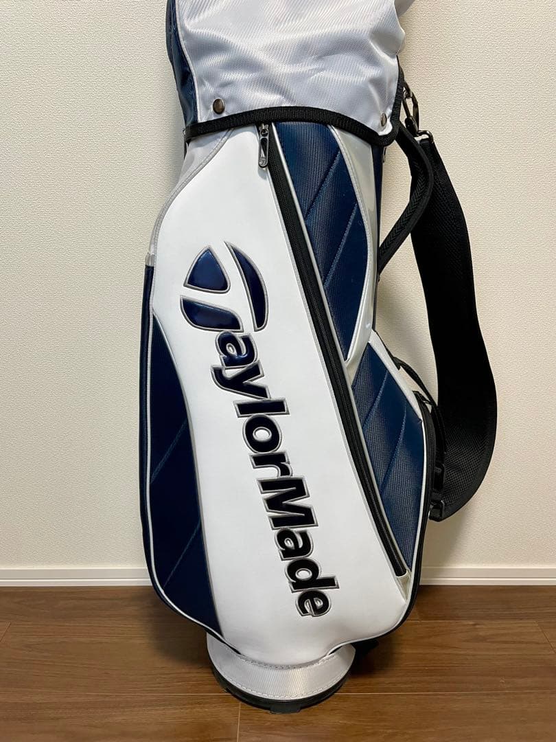 テーラーメイド トゥルーライト キャディバッグ ネイビー×ホワイト TJ105