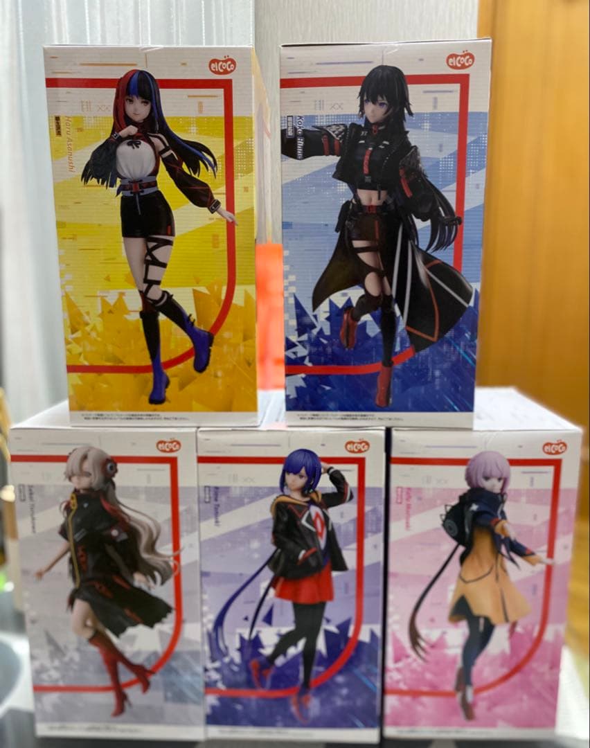 神椿市建設中。 フィギュア 5体セット 新品未開封