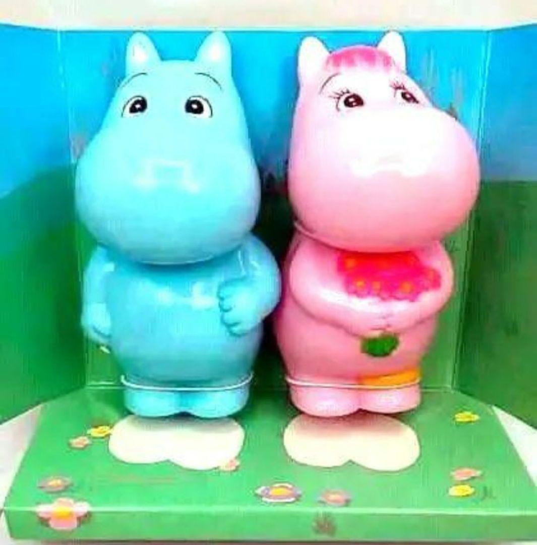 ムーミン　昭和　 放送当時物！ ソフビ 人形【 なかよし ムーミン ノンノン】