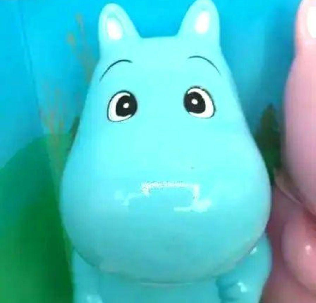 ムーミン　昭和　 放送当時物！ ソフビ 人形【 なかよし ムーミン ノンノン】