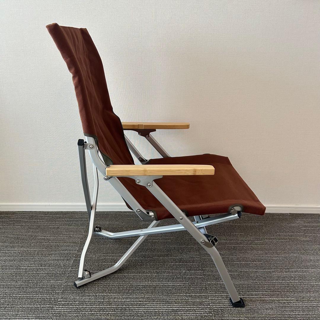 超美品　室内のみ　スノーピーク ローチェア30 ブラウン LV-091