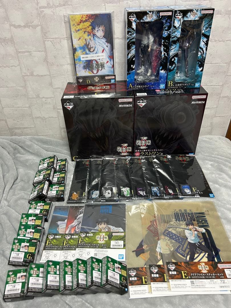 一番くじ　呪術廻戦　ラストワン賞　Ａ賞　Ｂ賞　Ｃ賞　D賞 フィギュア　セミコンプ