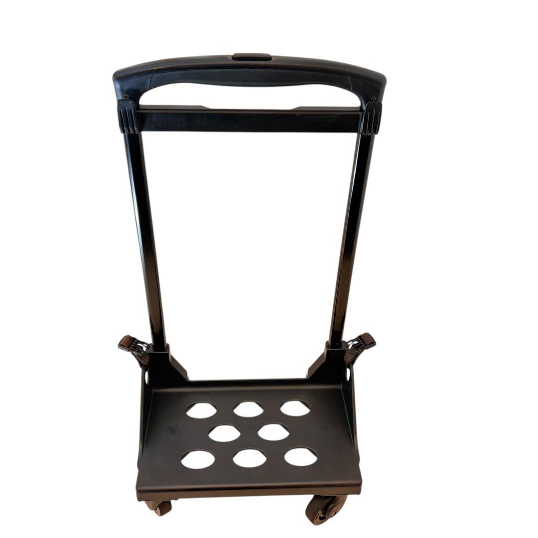 SWANY スワニー 4輪 ブレーキ付キャリーバッグ ブラウン