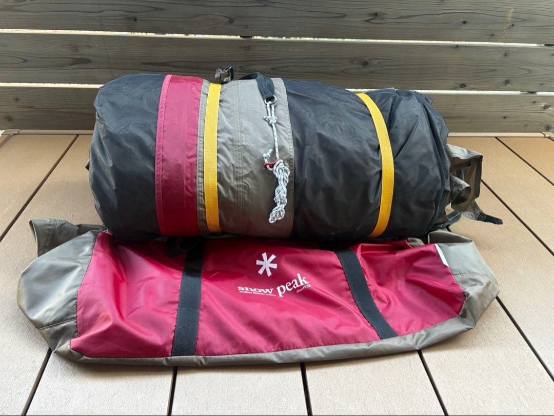 ラウンドロックTP-671R  peak テントセット