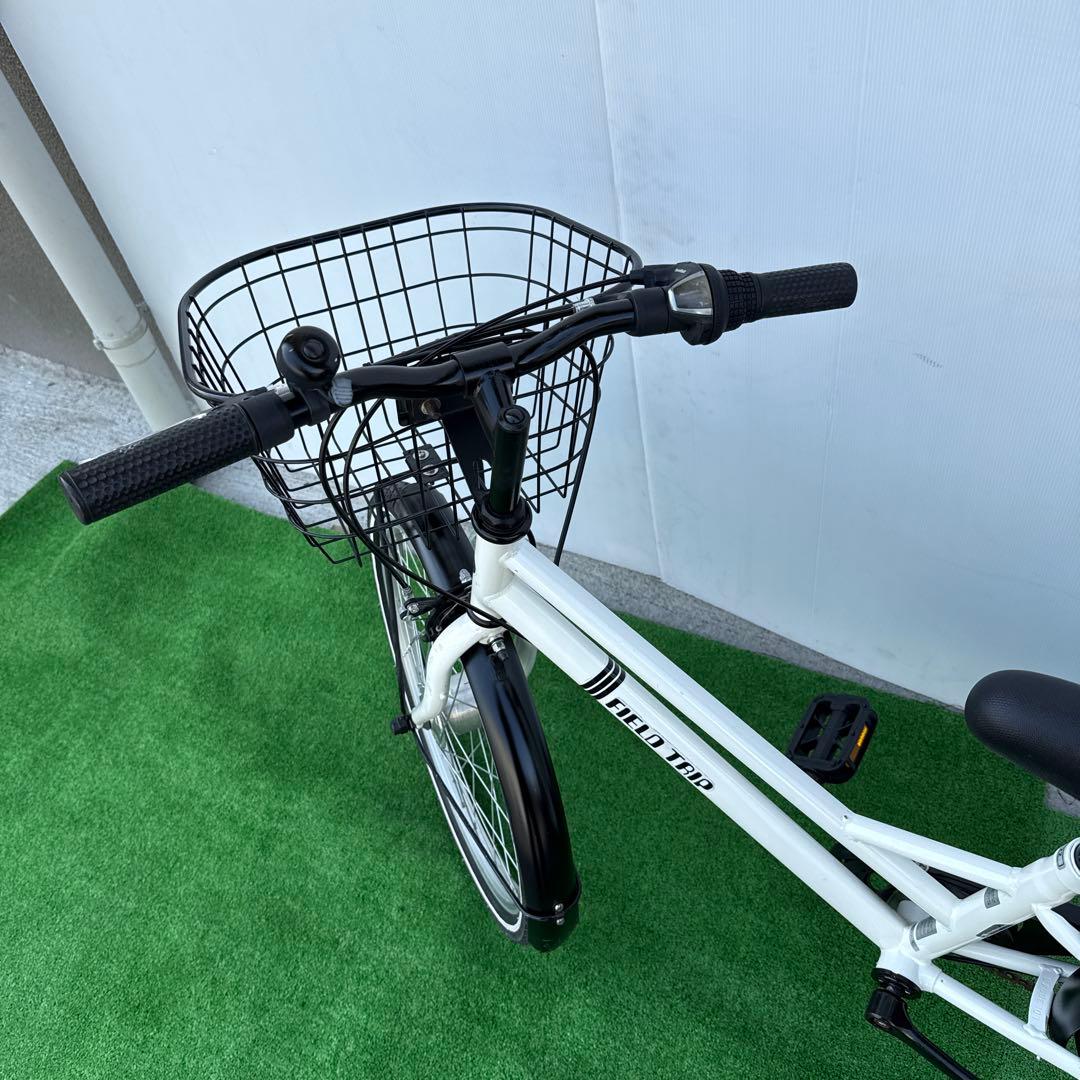 子供用自転車22インチ ホワイト【引き取り限定】