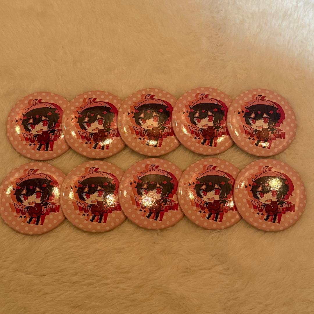 カラフルピーチ ゆあんくん 缶バッジ 初期