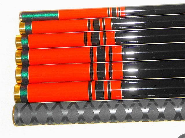 【がま磯 たもの柄 マスターモデル ７３０】レア超美品7.3ｍ！熱収縮チューブ！