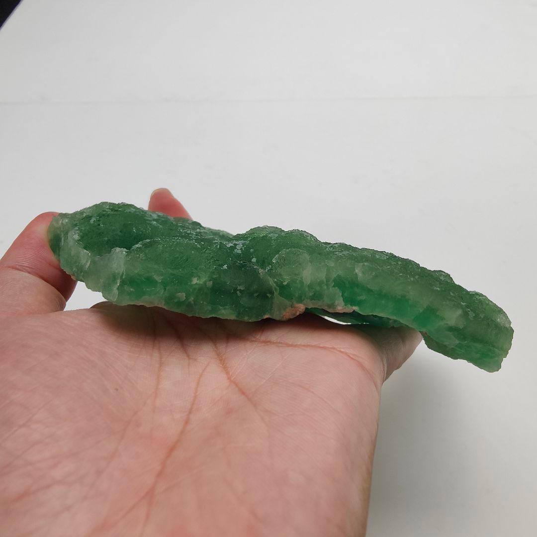 8.グリーンフローライト　蛍石　原石　鉱物　天然石　フローライト　パワーストーン