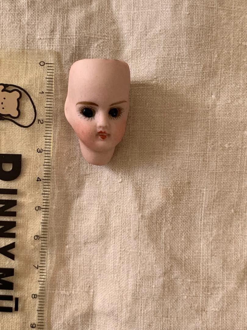 フランスアンティーク フレンチミニョネット ビスクドール ヘッド③