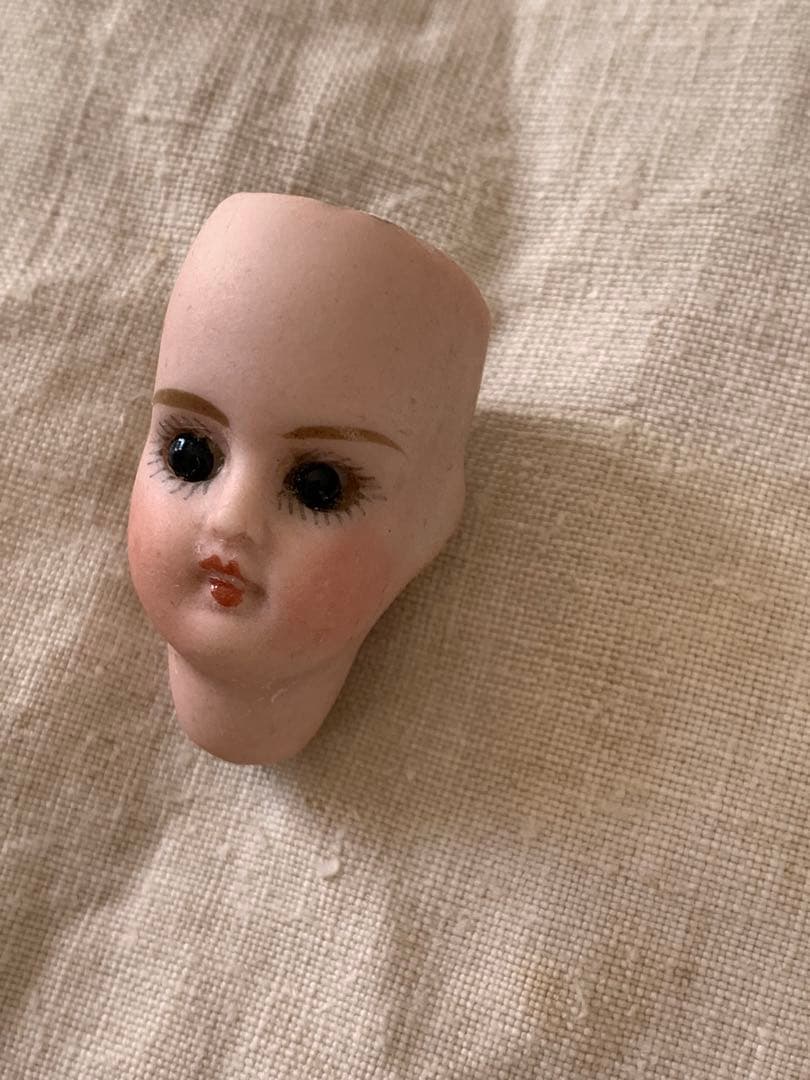 フランスアンティーク フレンチミニョネット ビスクドール ヘッド③