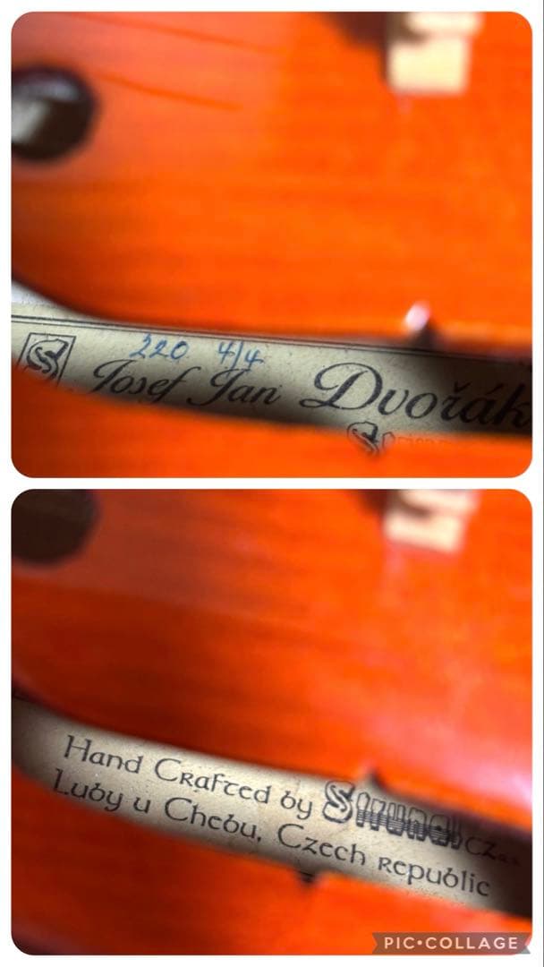 Josef Jan Dvorak バイオリン　No.220 4/4