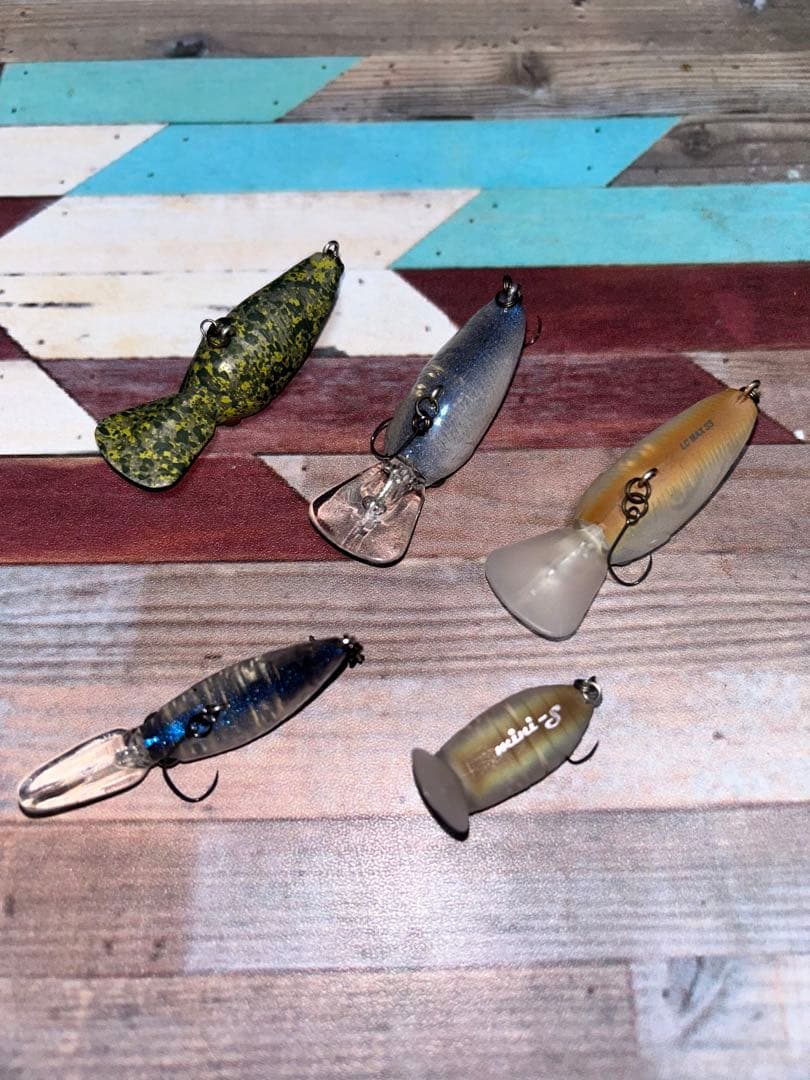 エリアトラウト　ラッキークラフト　ミニシケ　オオツカオリカラセット