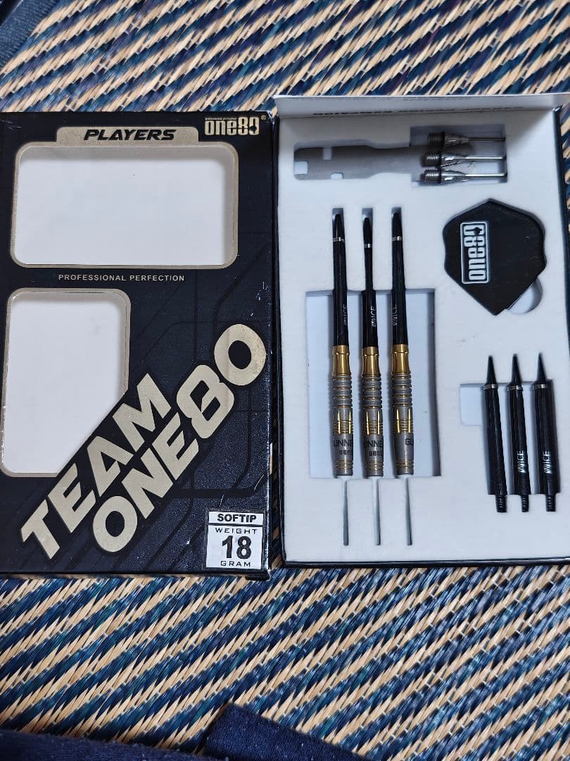 Gunnar ソフトチップダーツ 18g